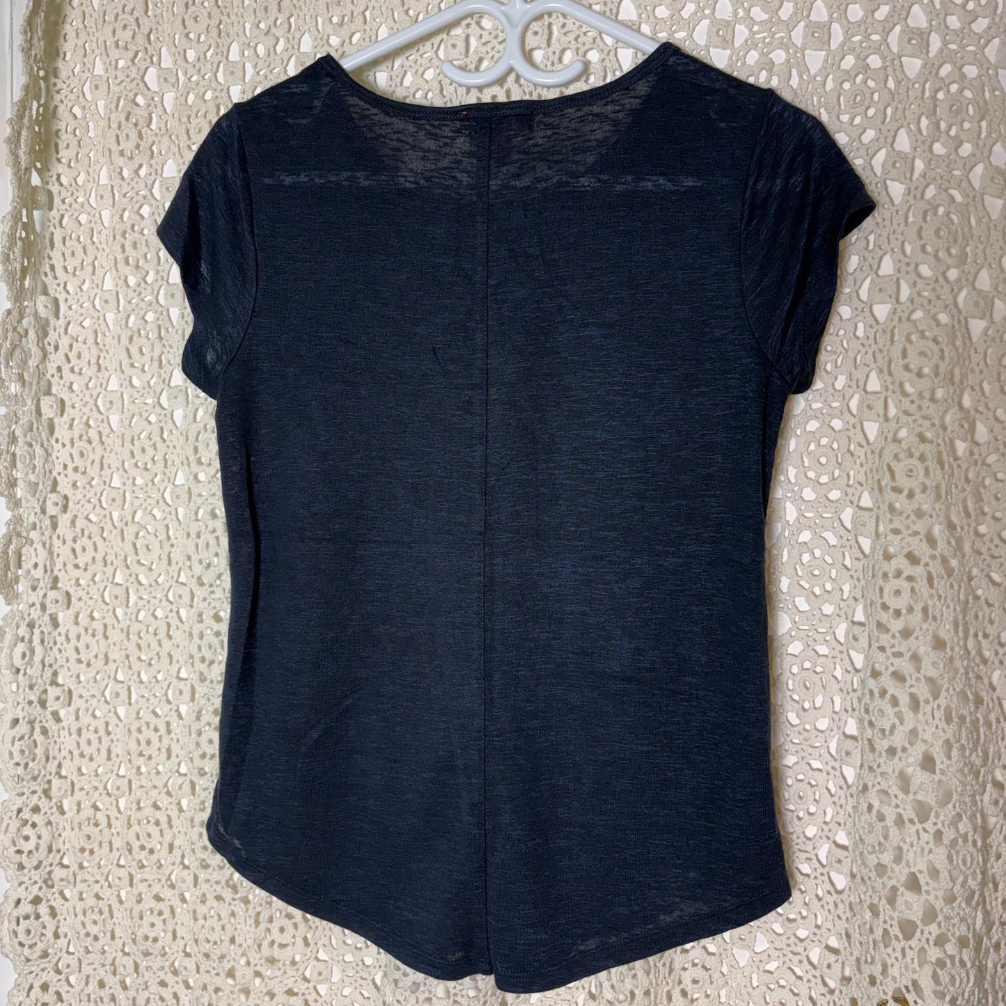 S Navy Sunflower Patch Tee