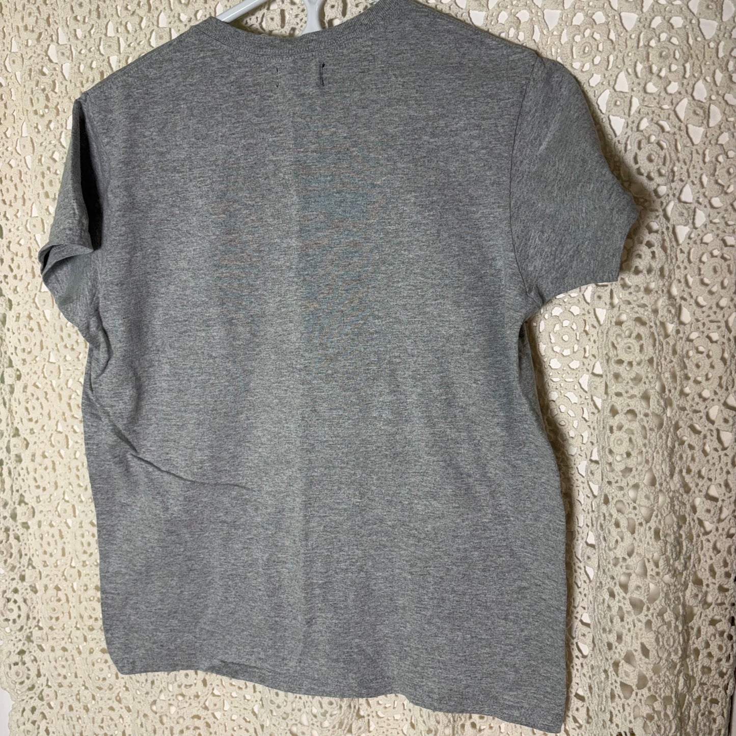 M Grey Sunflower Patch Tee