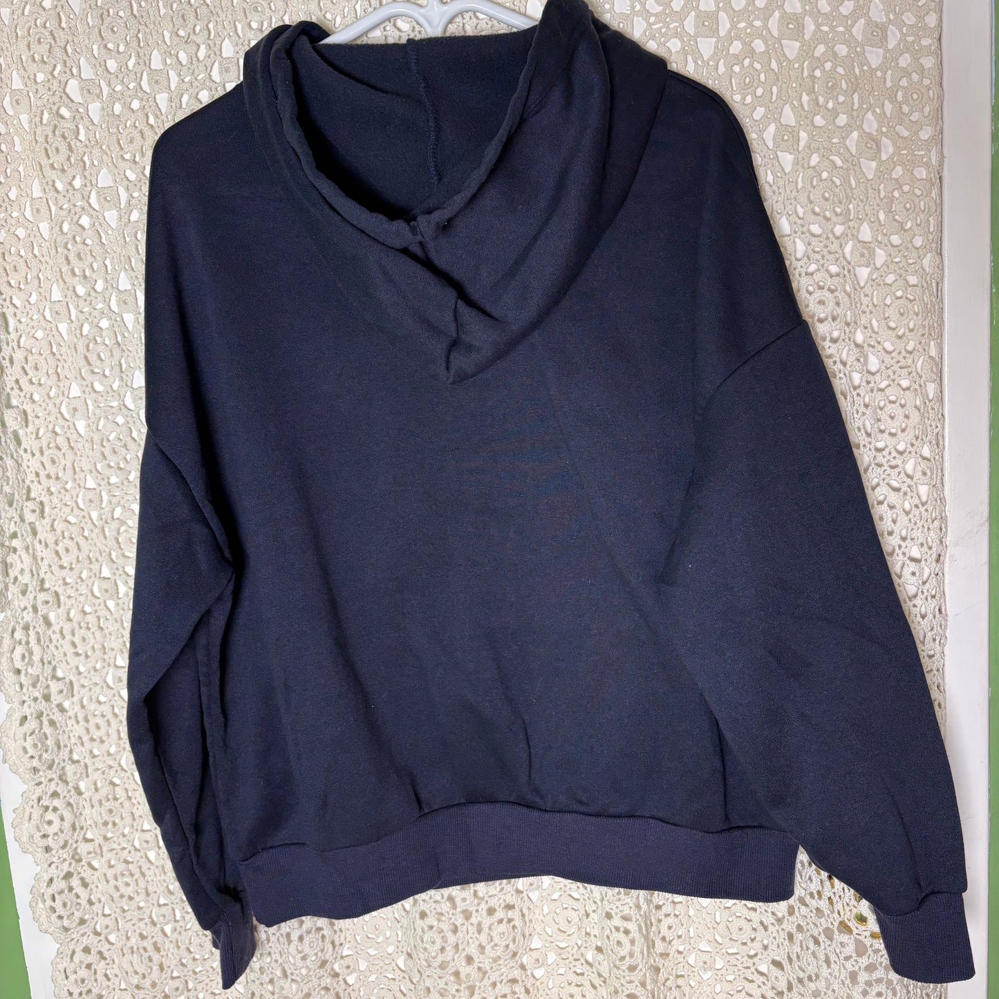 S/M Navy Canada Patch Hoodie
