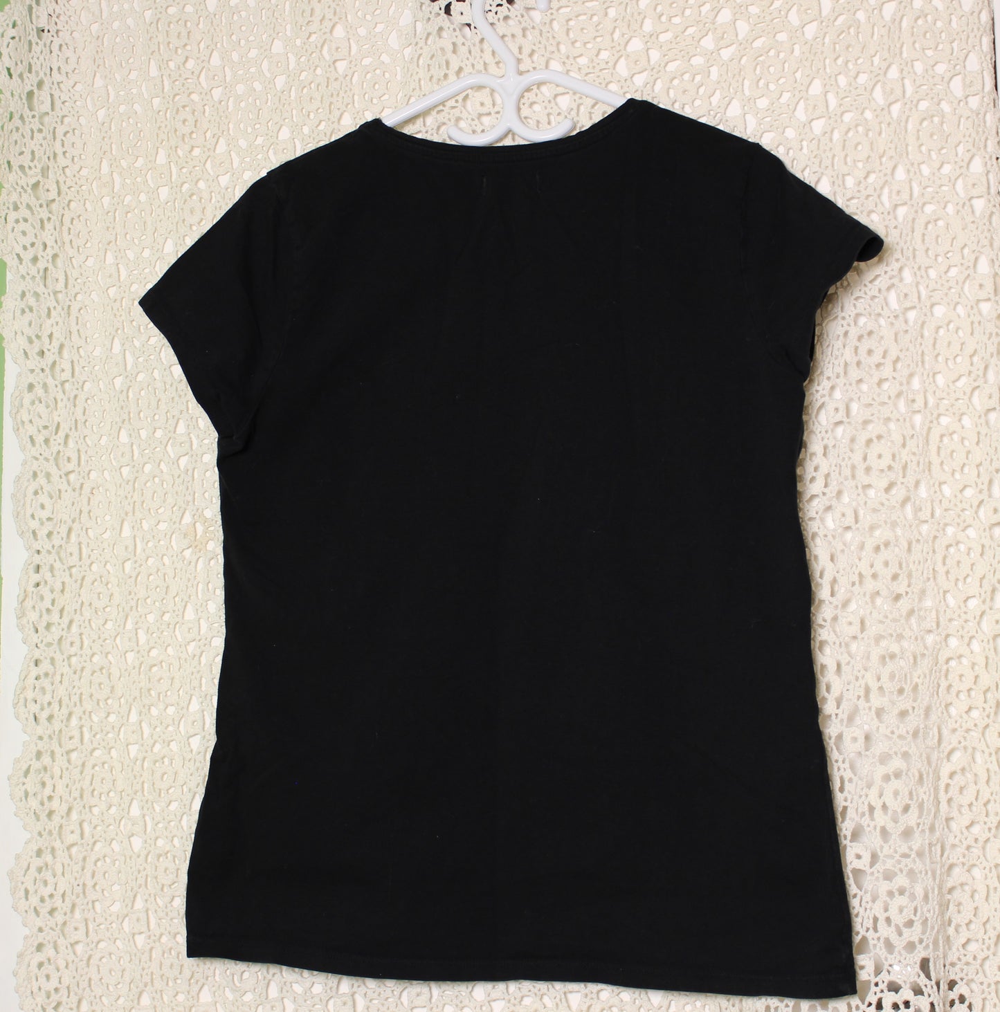 L Black Hershey Kisses Patch Tee