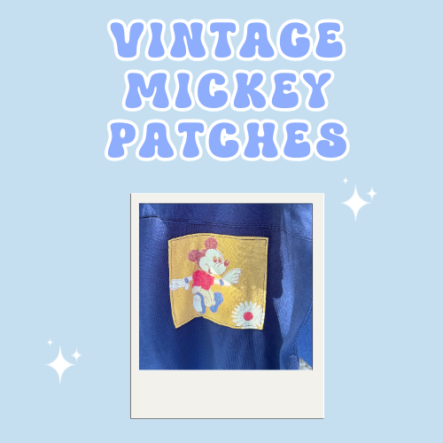 Vintage Mickey Patches