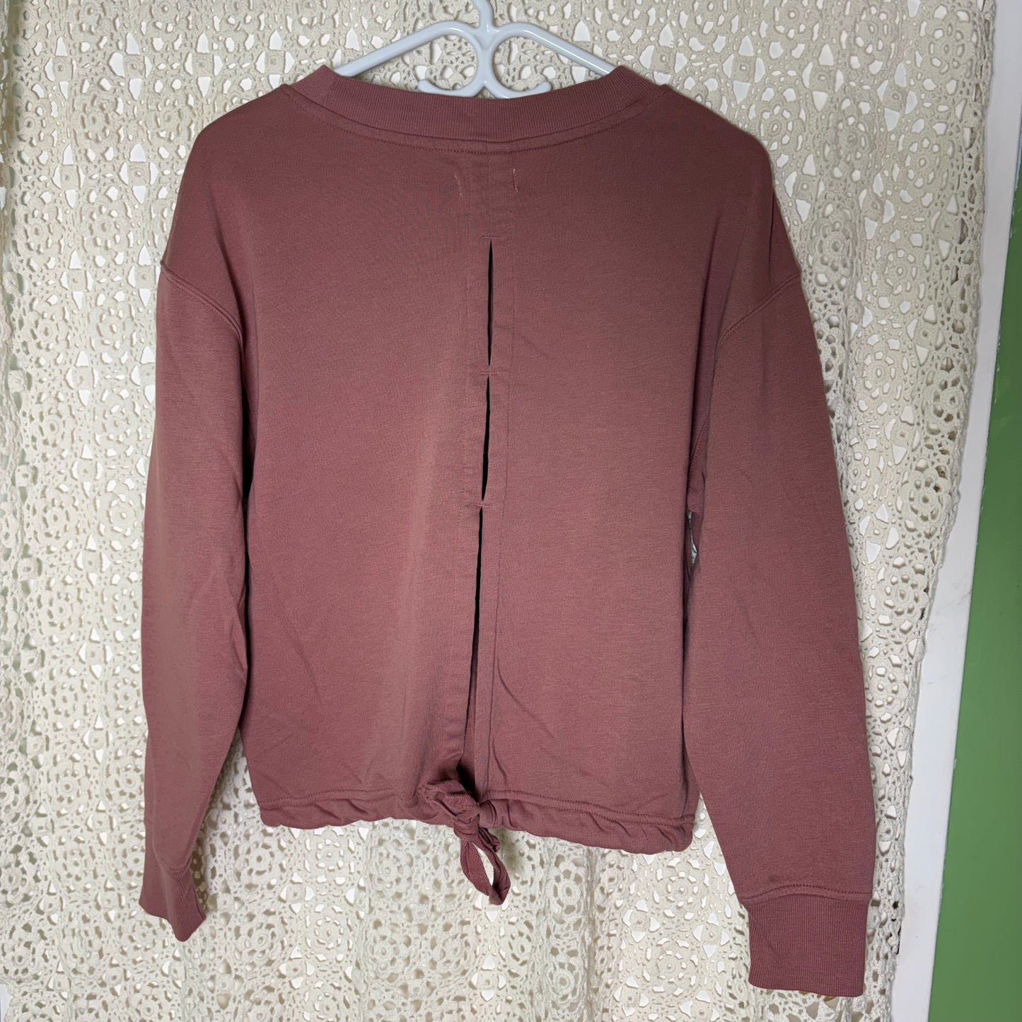 XS/S Pink Floral Patch Long Sleeve
