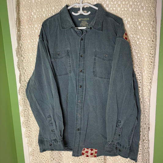 3XL Green denim Canada Chore Shirt