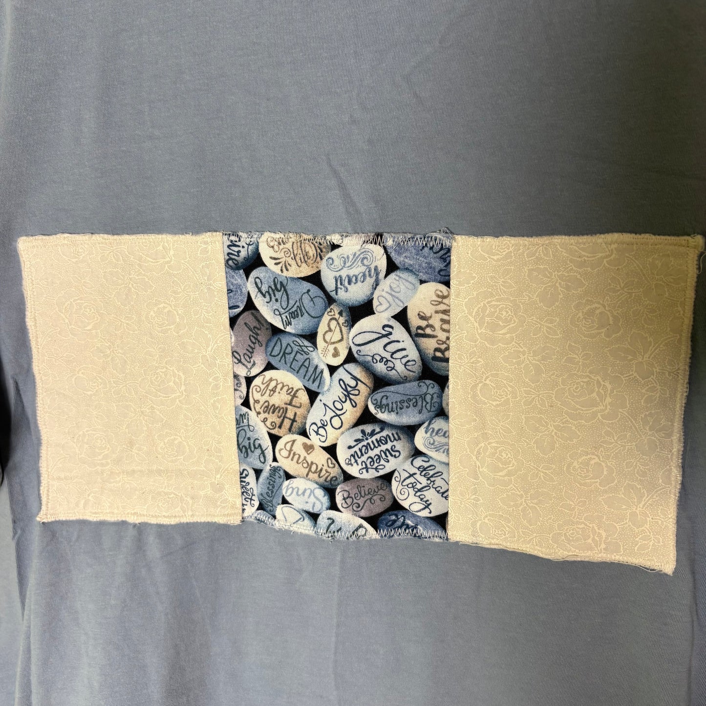 M/L Inpired Rocks Patch Tee