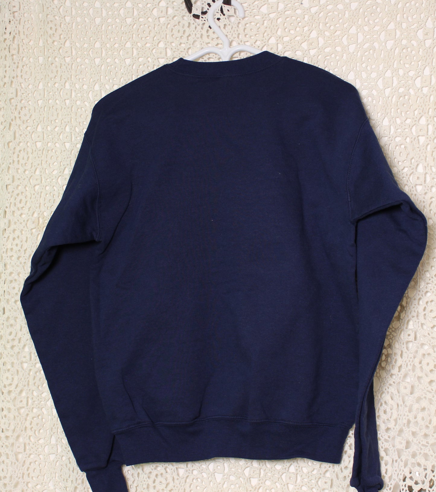 S Navy Holiday Sweater