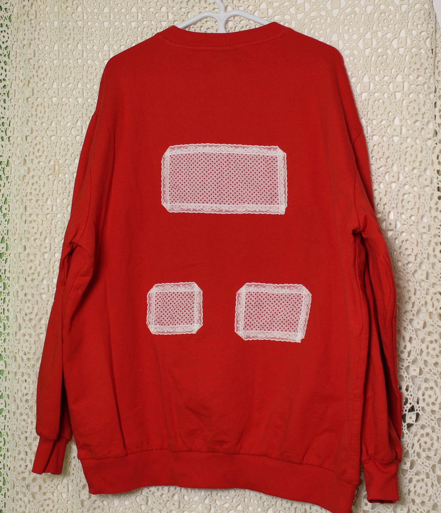 4XL Love Hearts Sweater