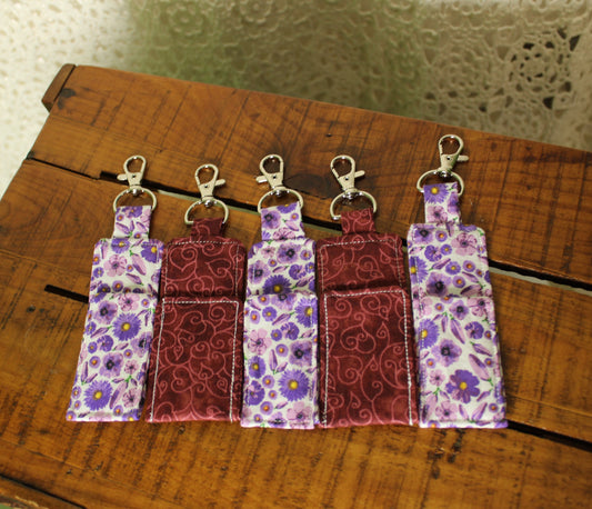 Chapstick Keychains