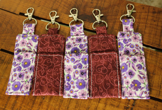 Chapstick Keychains