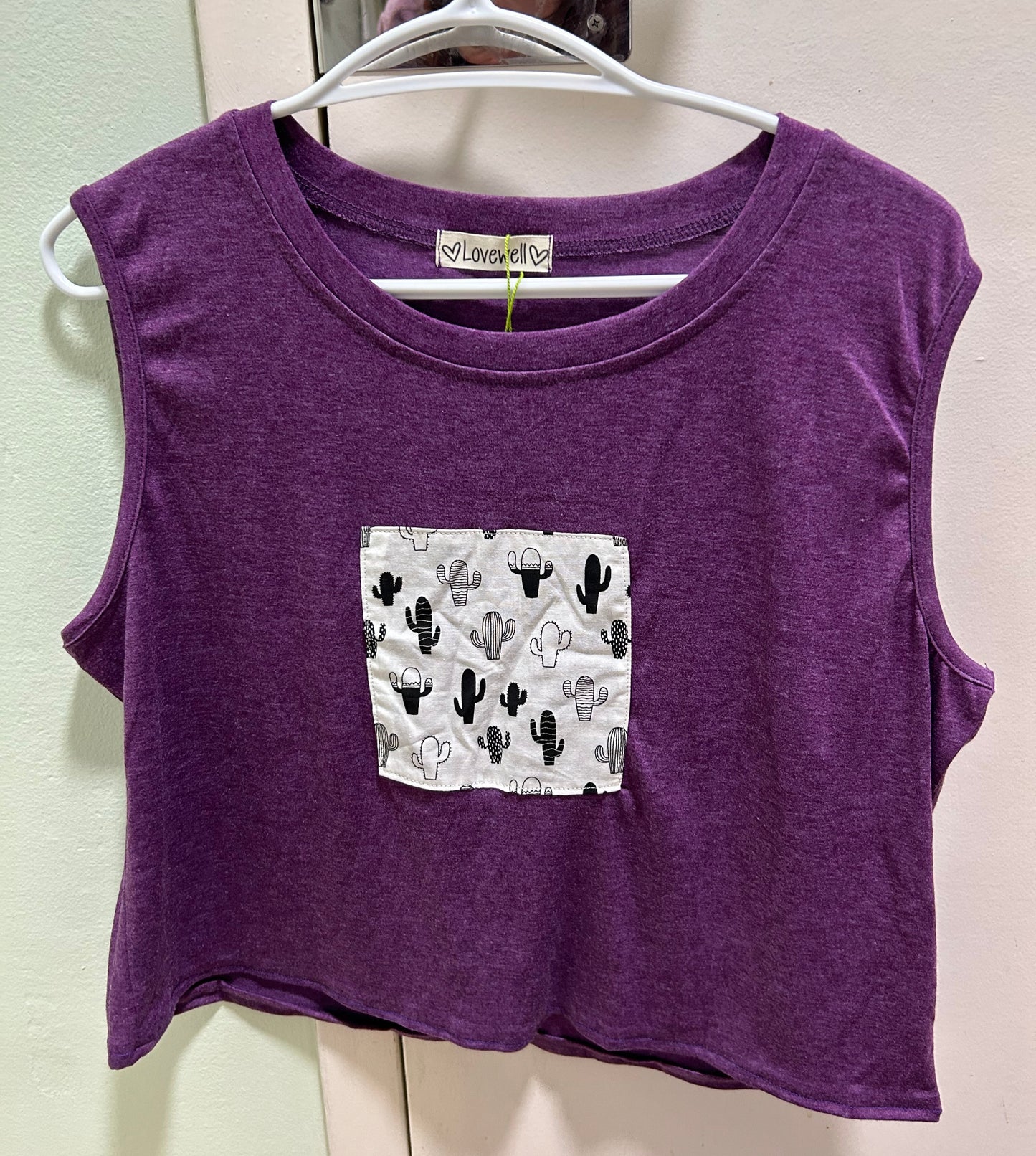 S/M Purple Cactus Patch Tank