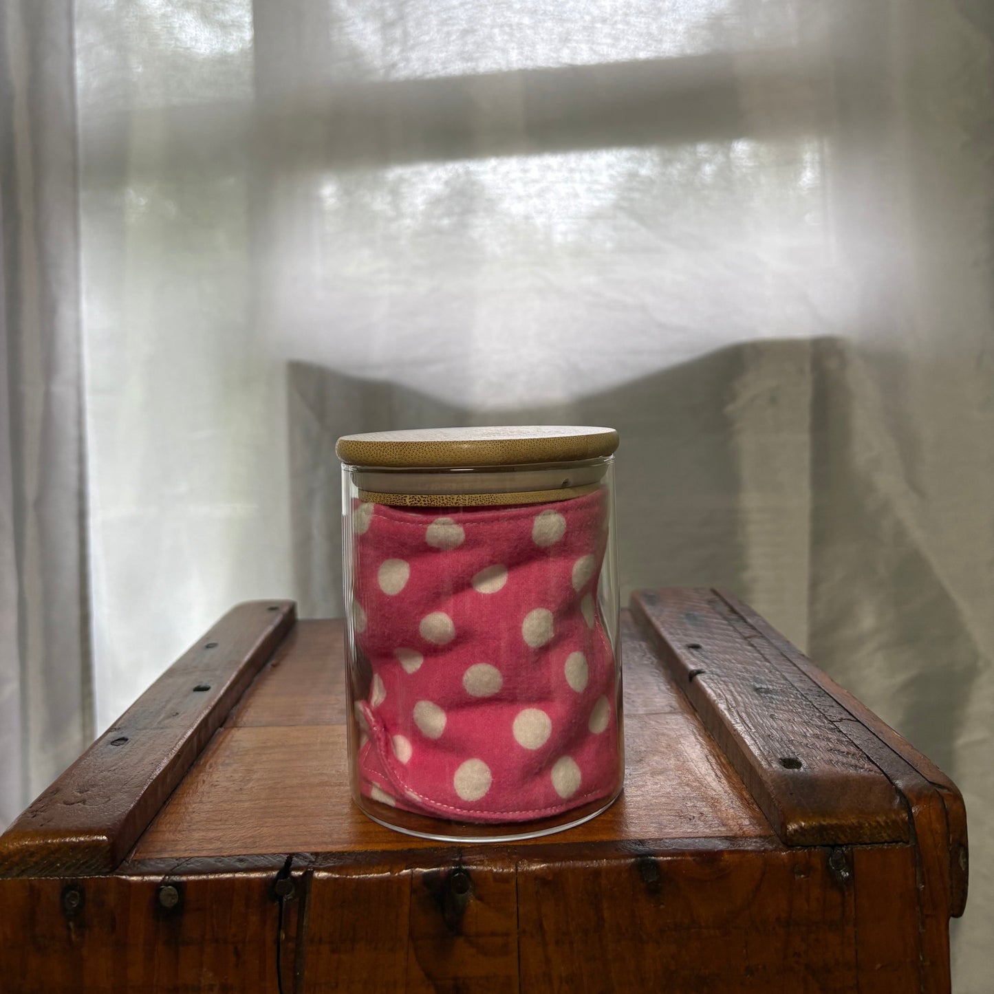 Pink Polkadot Reusable Face Pads