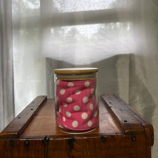 Pink Polkadot Reusable Face Pads