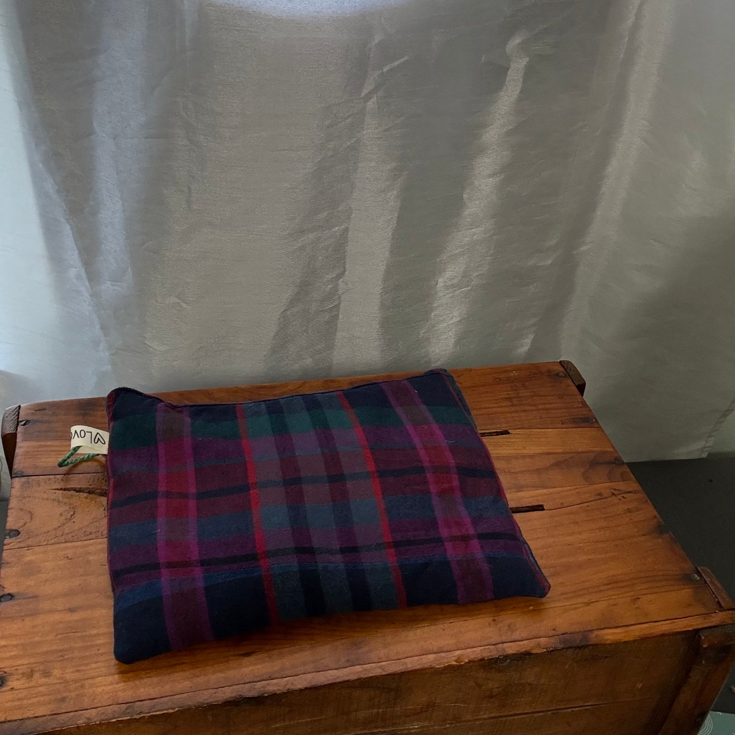 Purple Plaid Lap Heat Pad