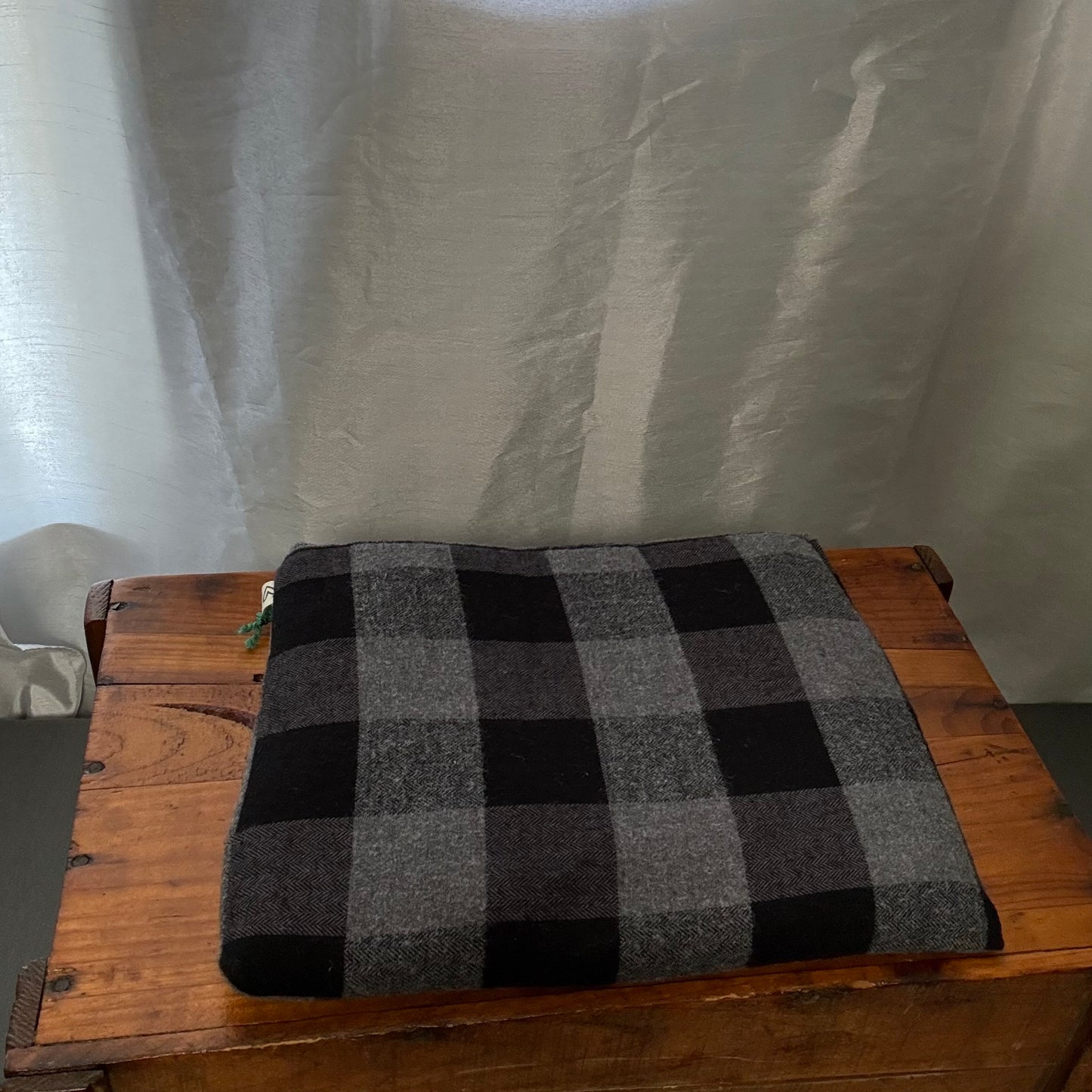 Grey Checker Lap Heat Pad