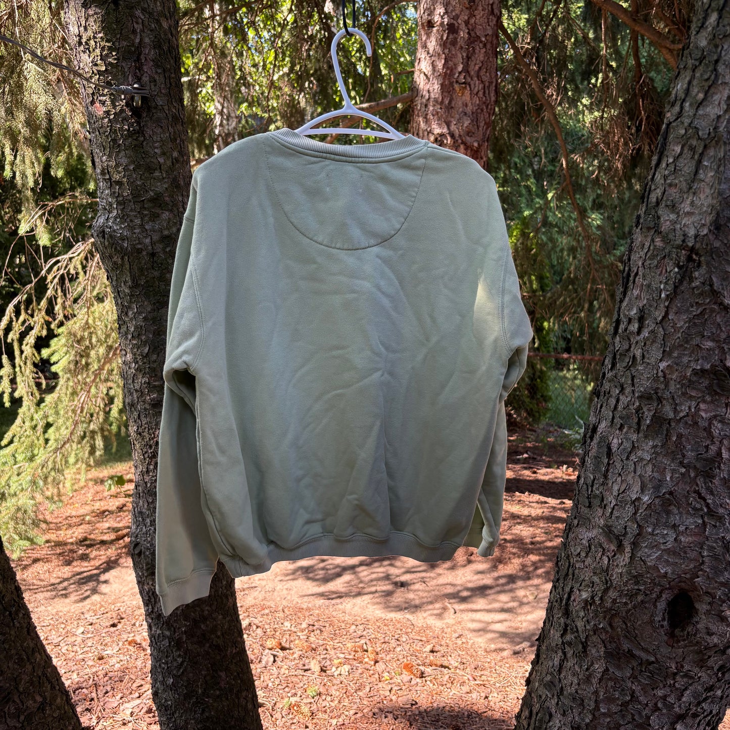 M Green Squiggle Patch Sweatshirt