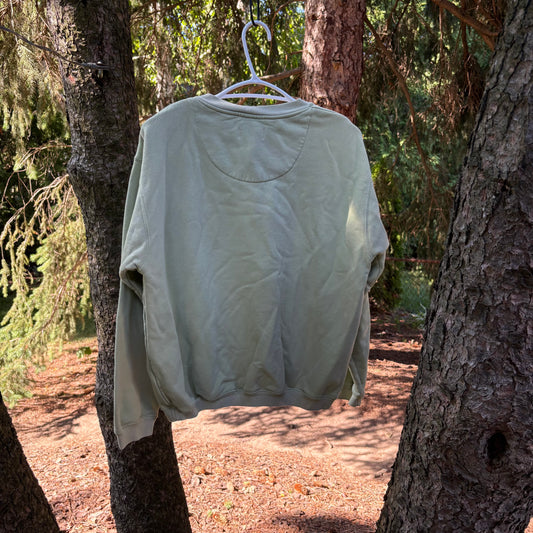 M Green Squiggle Patch Sweatshirt