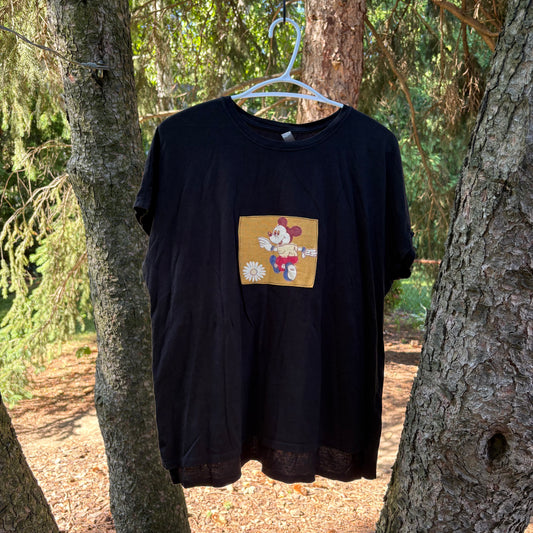 L Mickey Patch Tee 1