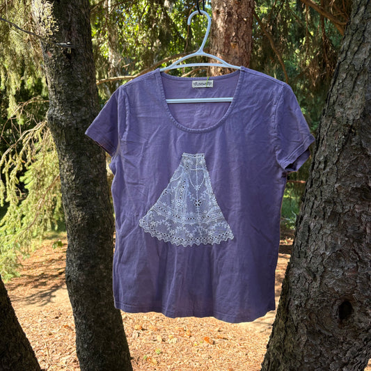 M Purple Lace Tee