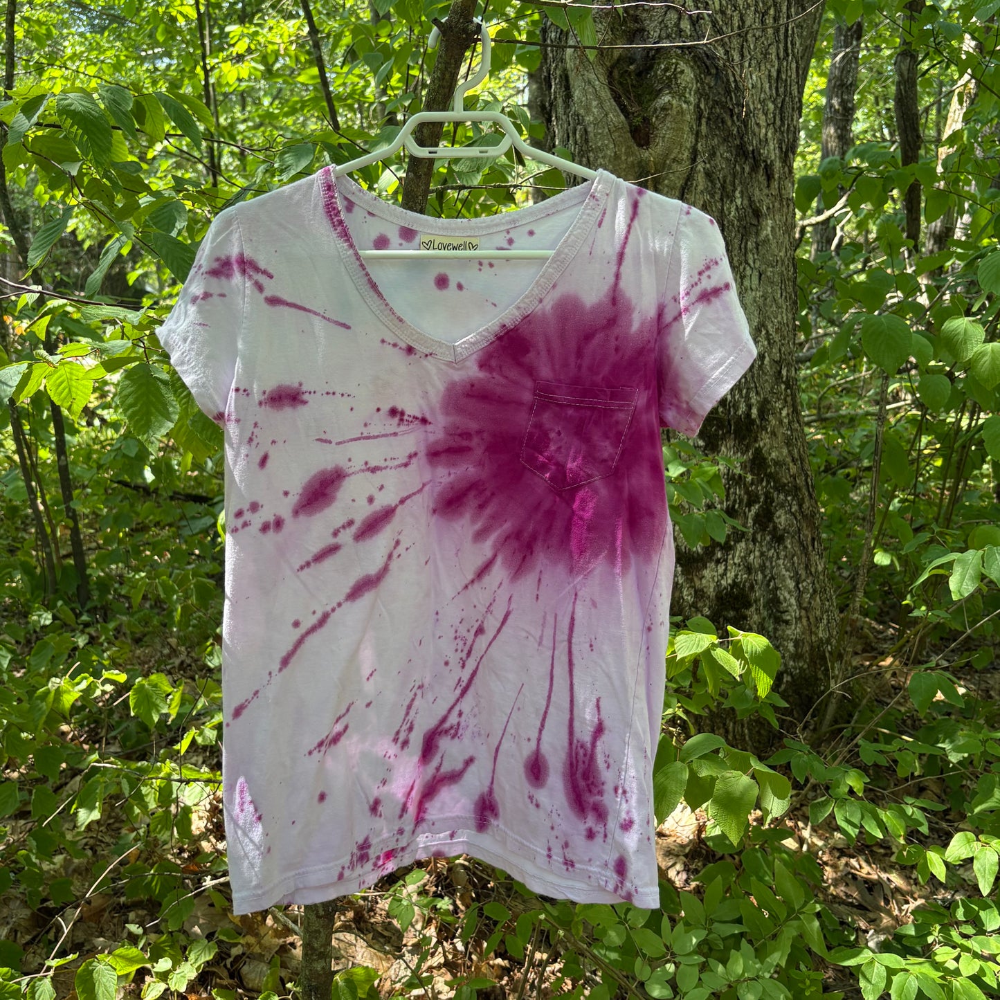 S/M Purple Burst Tee