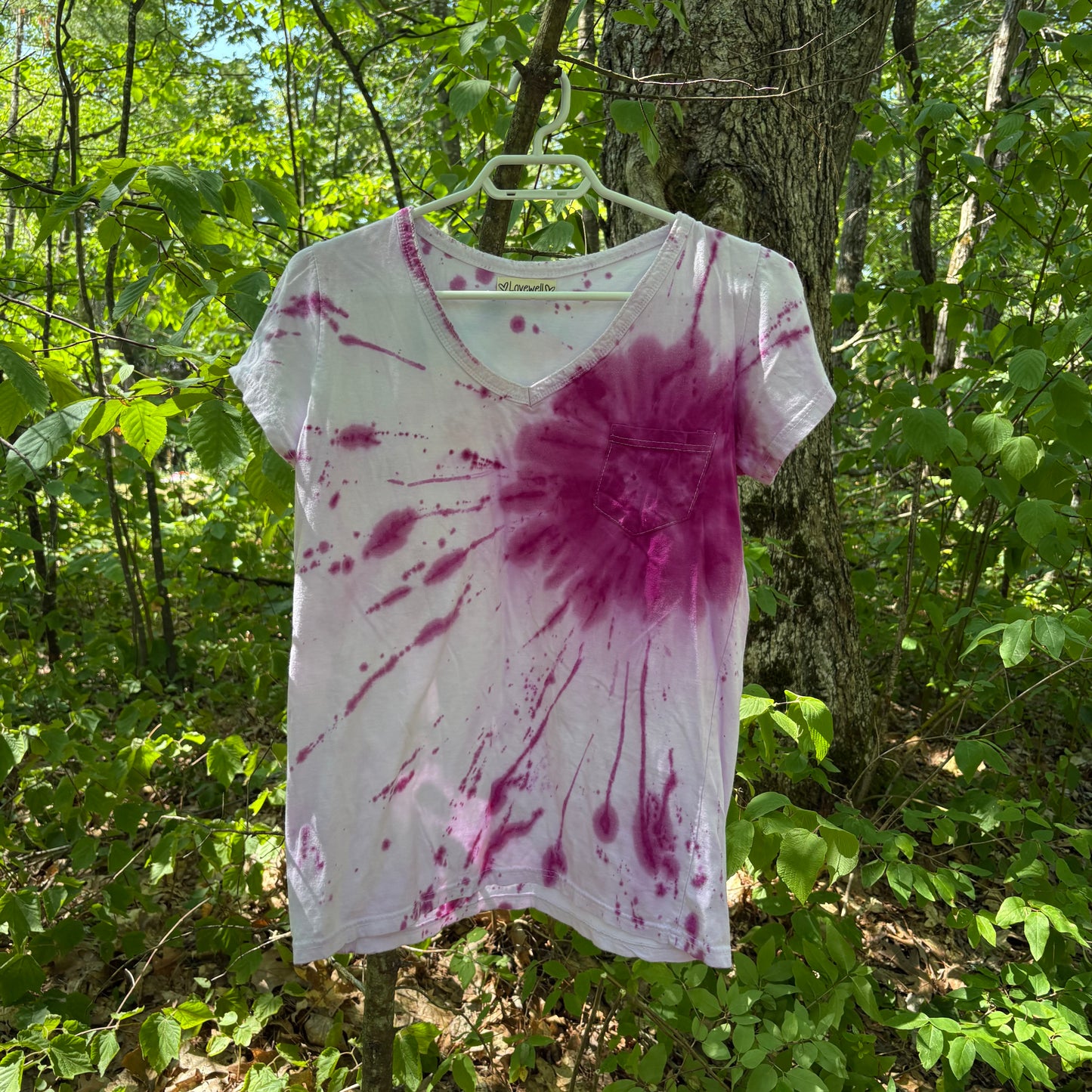 S/M Purple Burst Tee