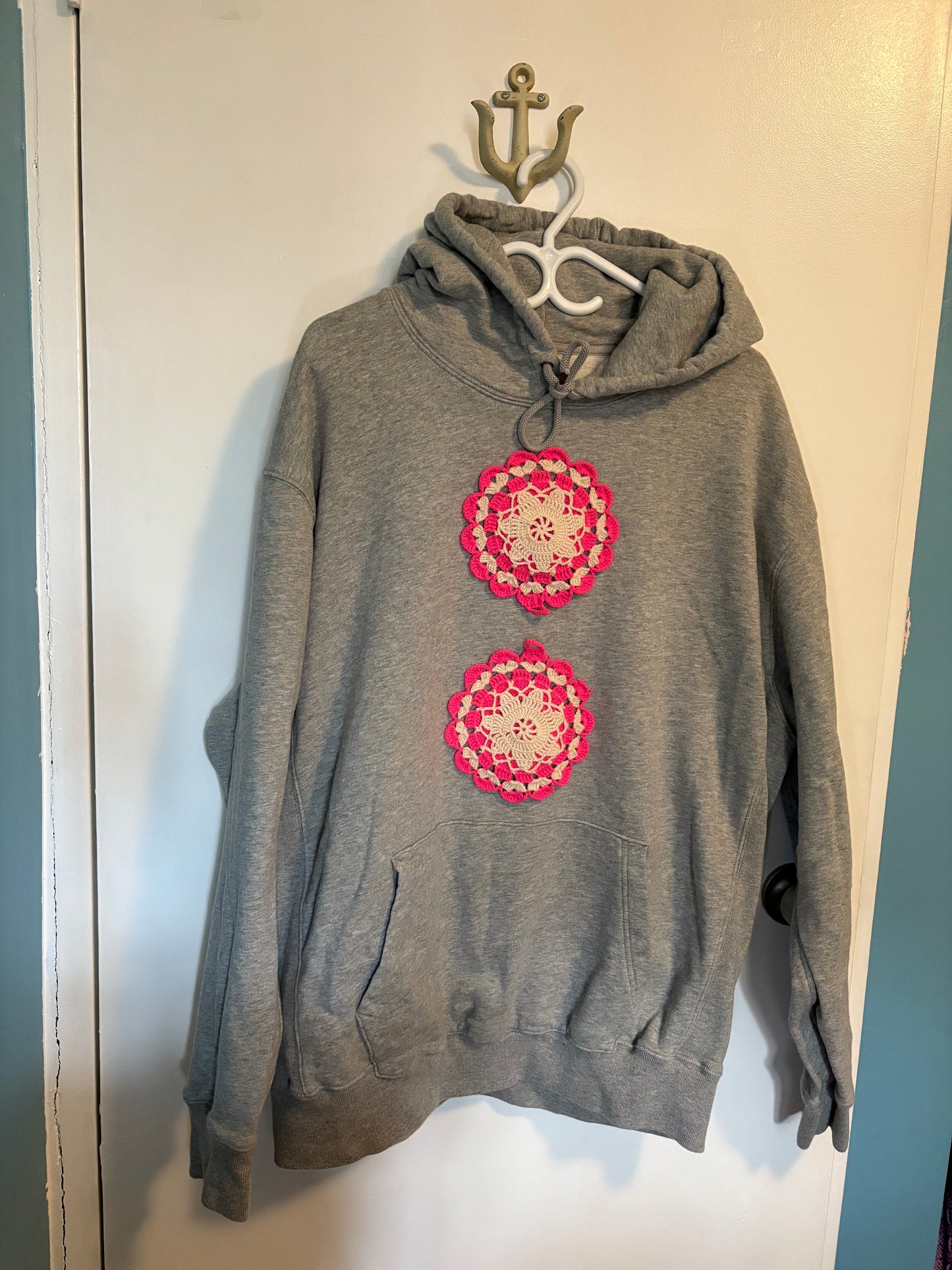 2XL Hand-Knit Coaster Hoodie