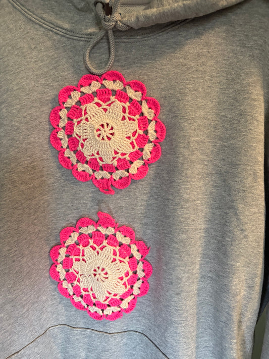 2XL Hand-Knit Coaster Hoodie