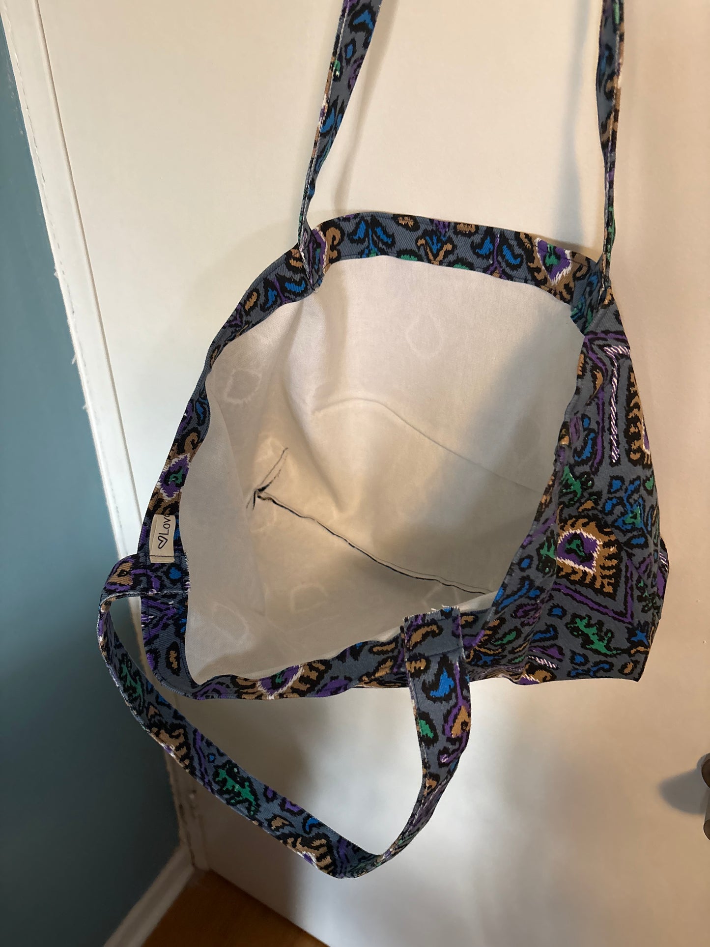 Midnight Mosaic Tote (WIDE)