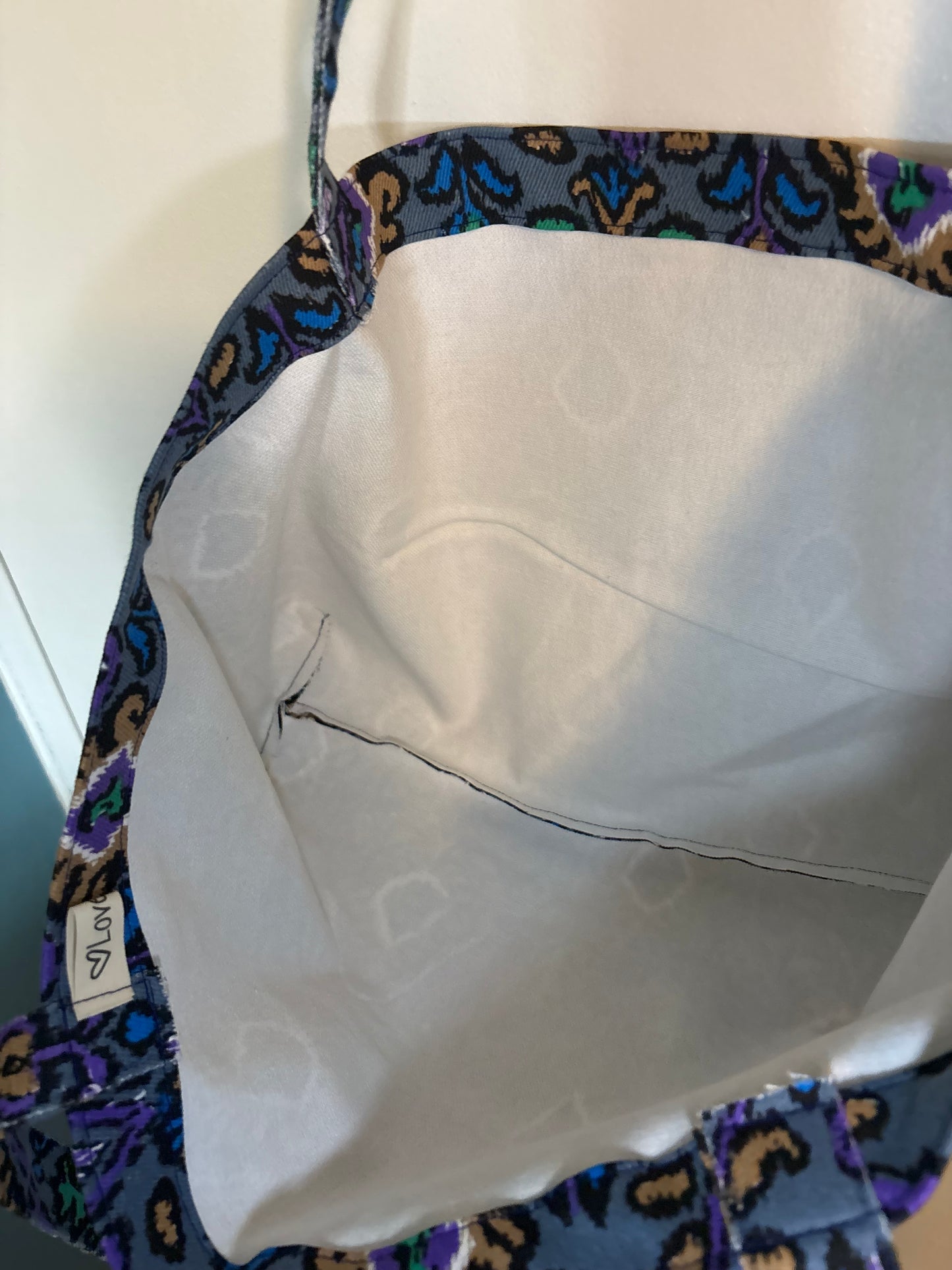 Midnight Mosaic Tote (WIDE)