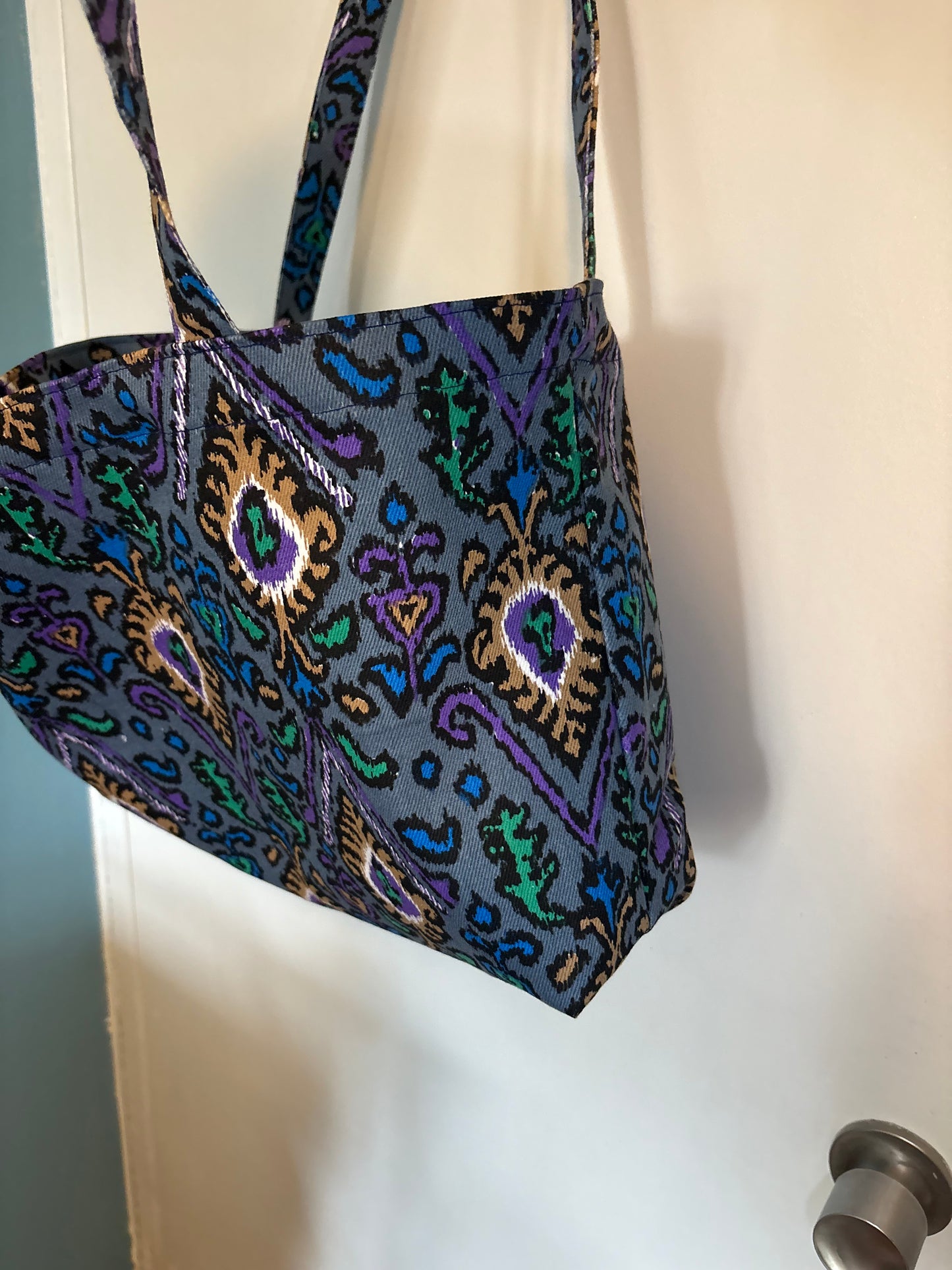 Midnight Mosaic Tote (WIDE)