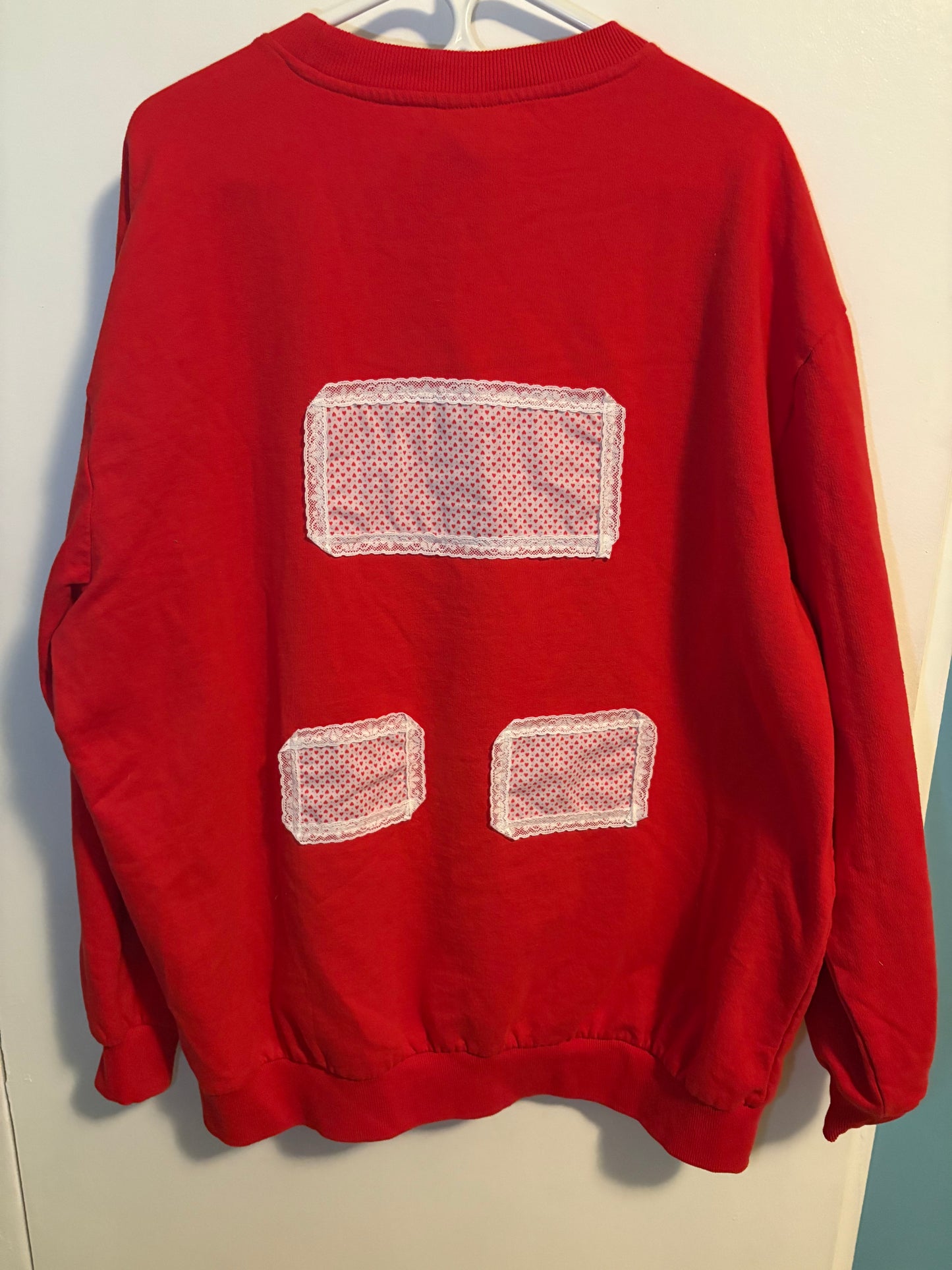 4XL Love Hearts Sweater