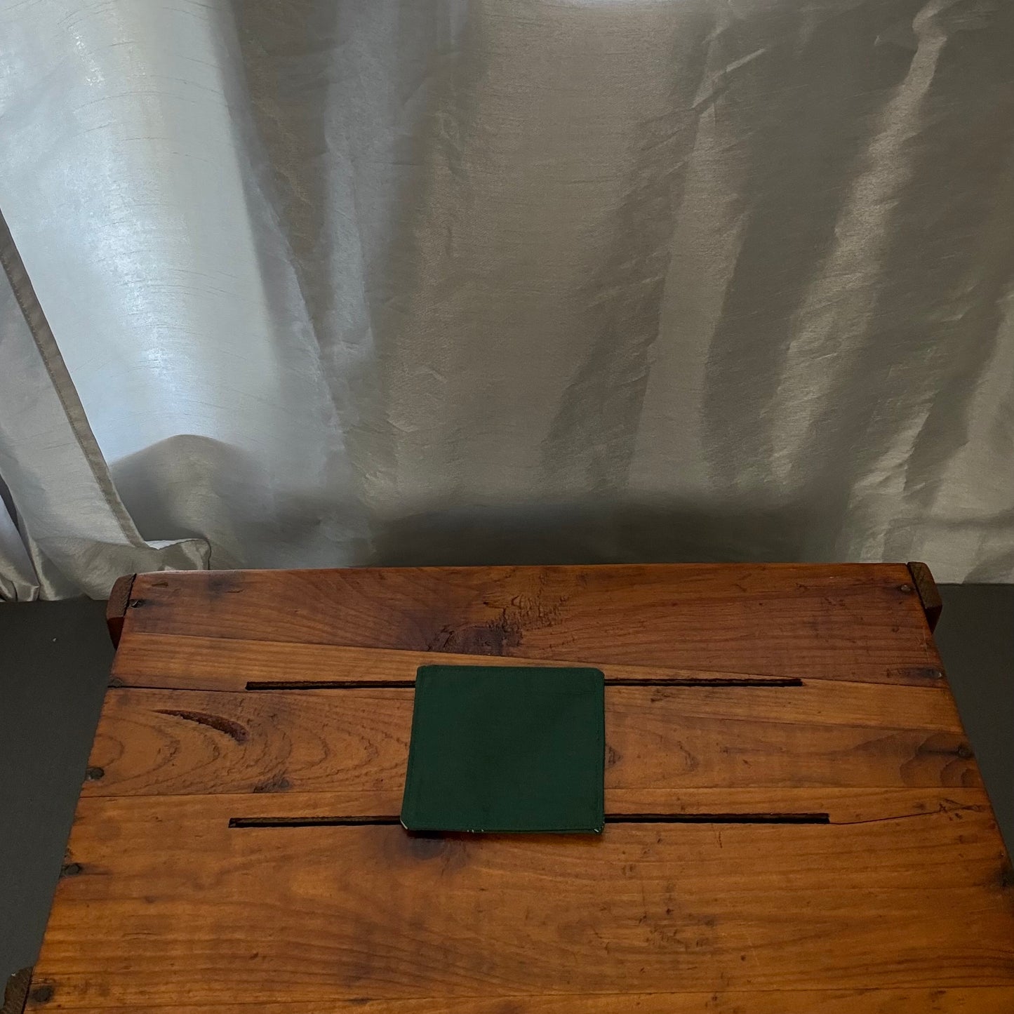 Dark Green Floral Bookmark