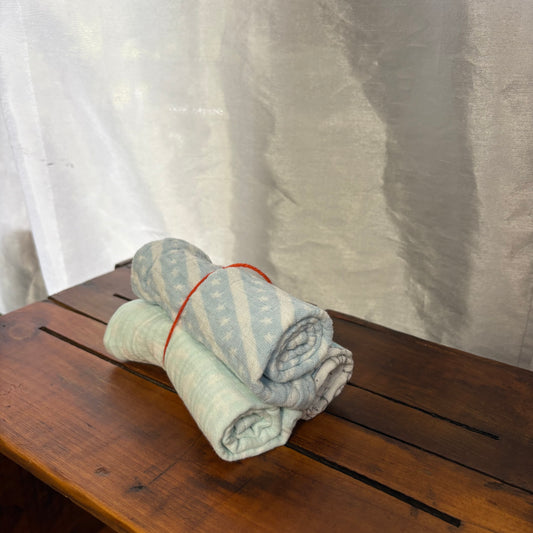 Animals+Stripes+Clouds Baby Burp Cloth Bundle